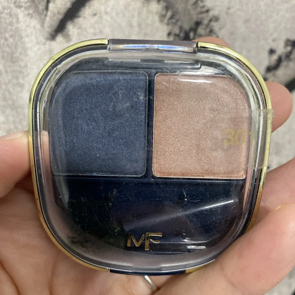 Max Factor High Definition Eye Shadow Duo‎ Midnight / Candlelight #301 Sealed